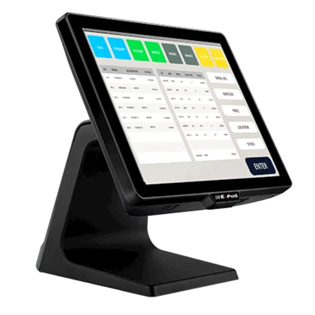 E-PoS Xtreme Turbo V2 Intel J1900 15 inch Touch Screen POS Machine